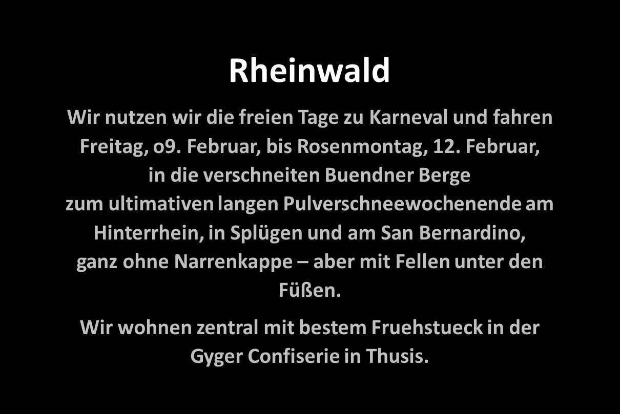 Rheinwald 2o24