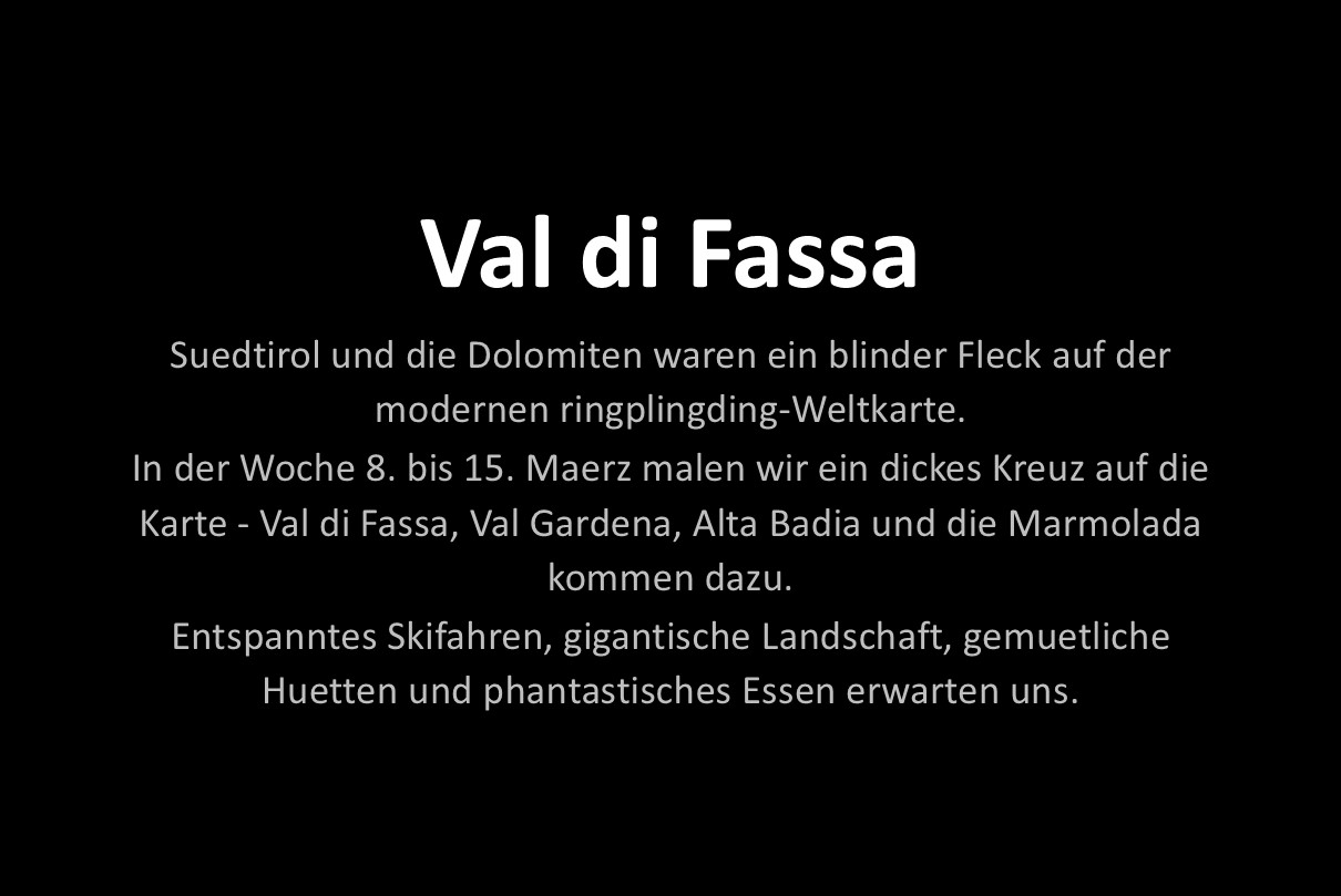 Val di Fassa 2o25